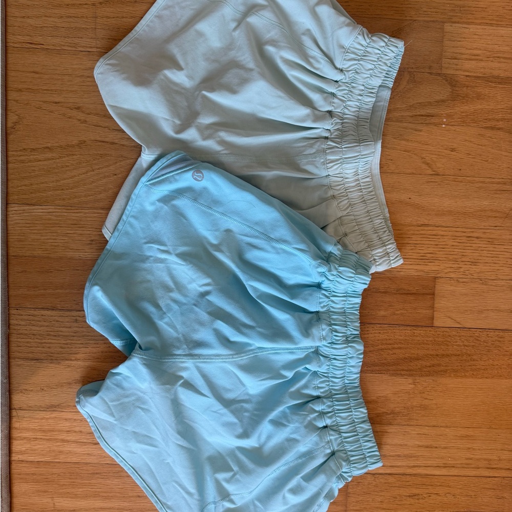 Light Blue Athletic Shorts Set size 2